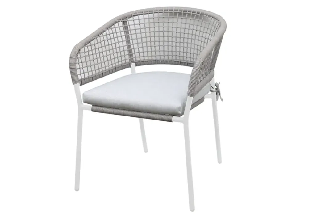 Brico Tuinstoelen-Central Park Tuinstoel Ciotat Aluminium/Wicker 60X61X74Cm