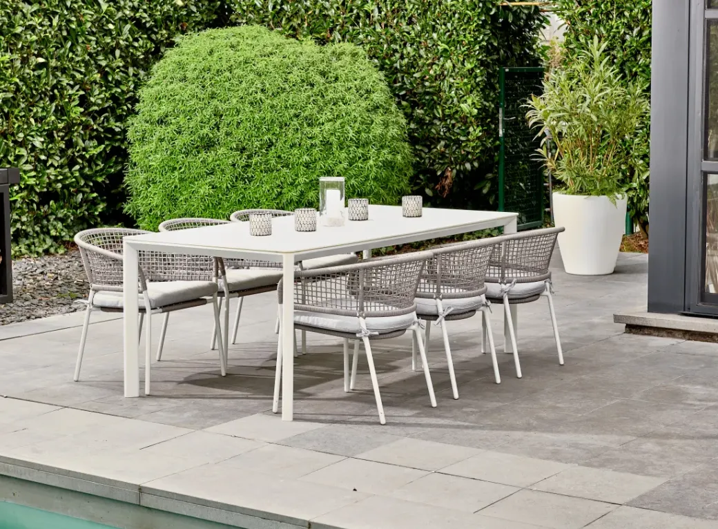 Brico Tuinstoelen-Central Park Tuinstoel Ciotat Aluminium/Wicker 60X61X74Cm
