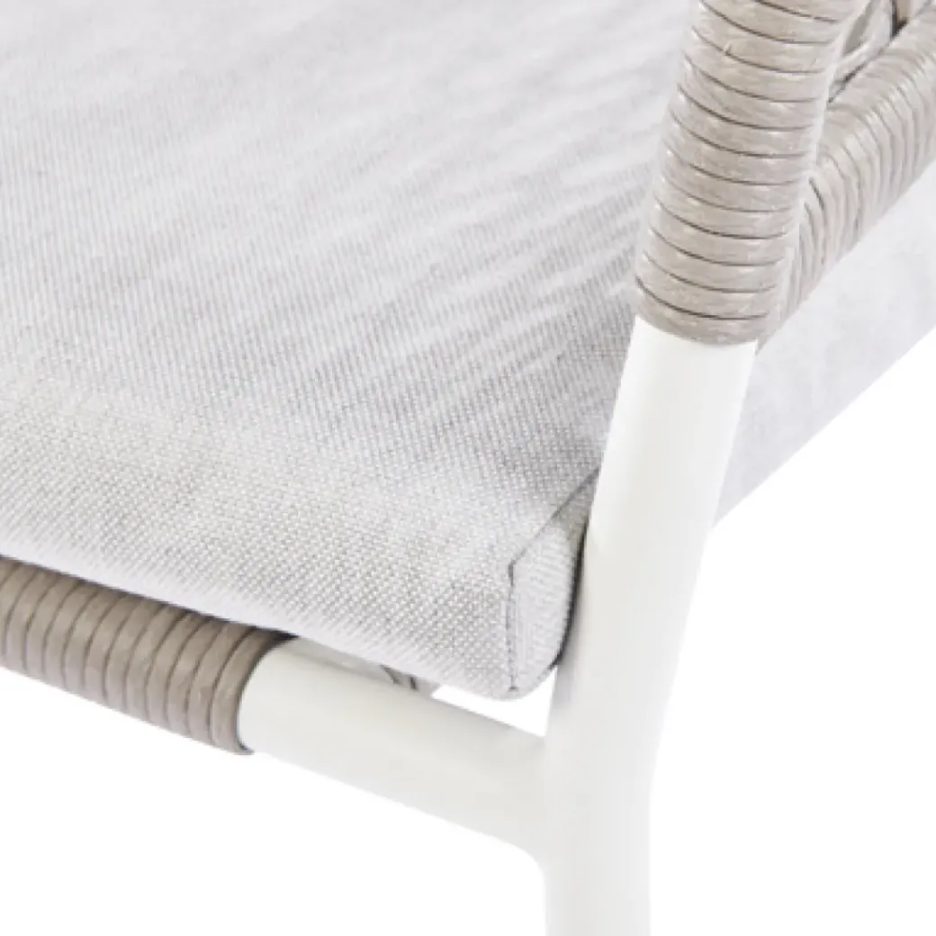 Brico Tuinstoelen-Central Park Tuinstoel Ciotat Aluminium/Wicker 60X61X74Cm