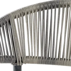 Brico Tuinstoelen-Central Park Tuinstoel Collioure Aluminiuim/Wicker 60X56,5X78Cm