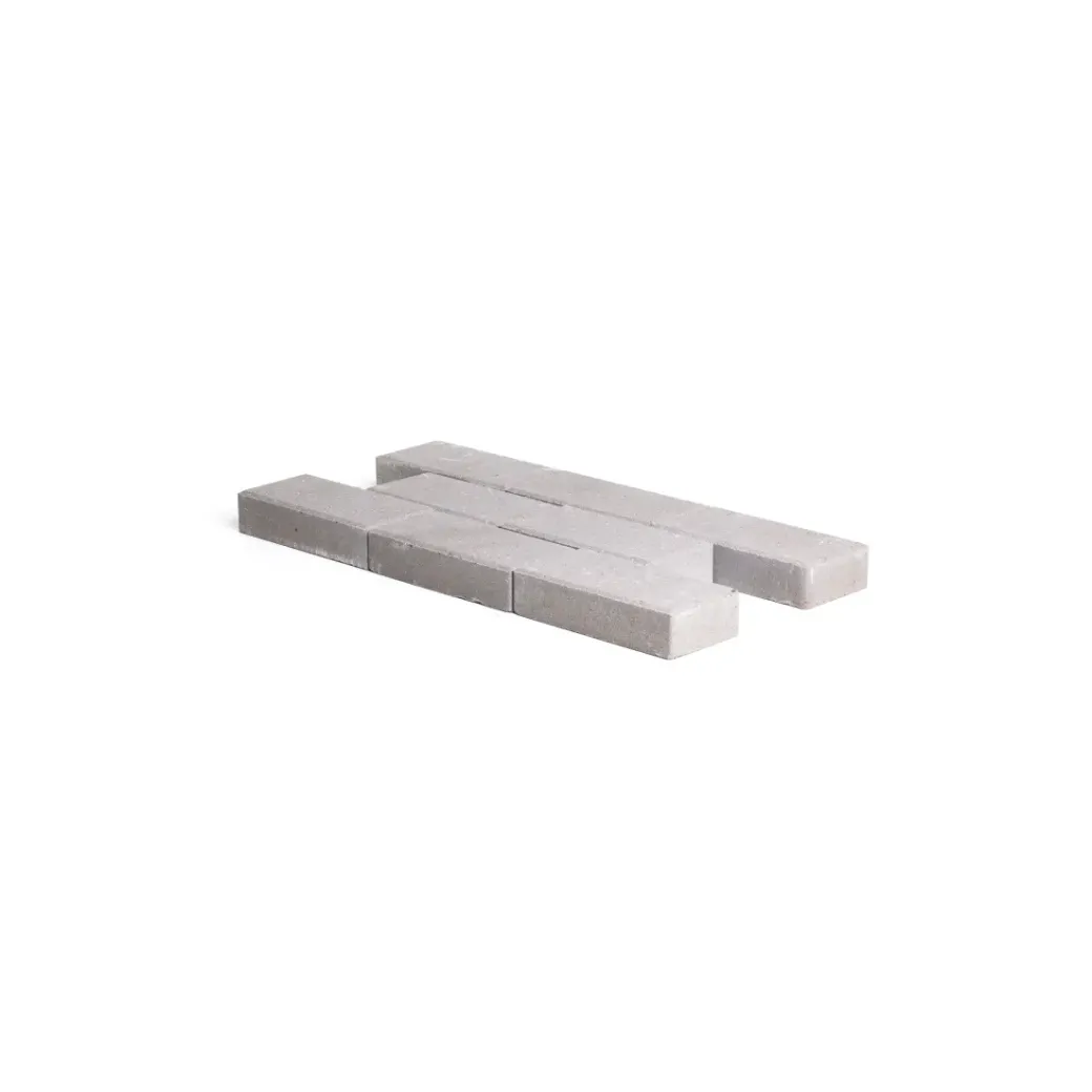 Brico Stenen En Klinkers-Cobo Garden Betonstraatsteen Grijs Facetrand 22X11X5Cm