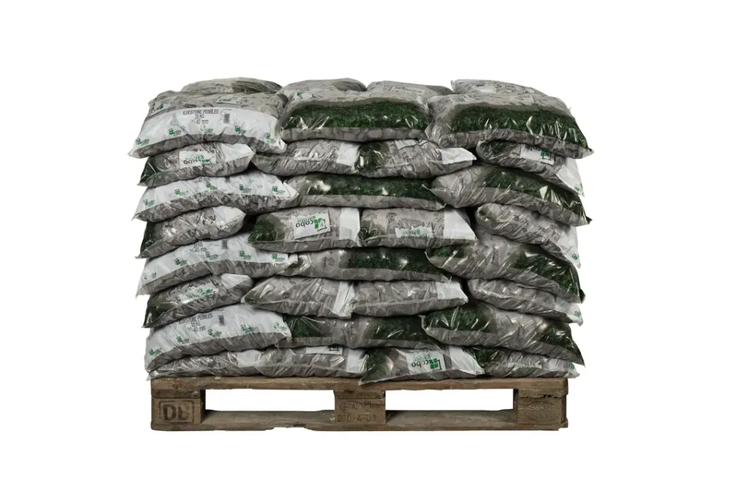 Brico Grind-Coeck Siergrind Bluestone Pebbles 20-40Mm 20Kg 56 Stuks + Palet 3004837