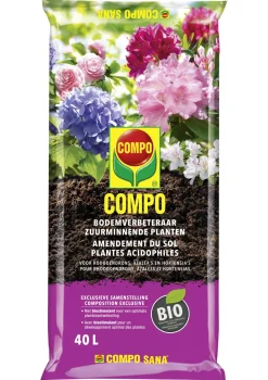 Brico Potgrond-Compo Bodemverbeteraar Zuurminnende Planten 40L