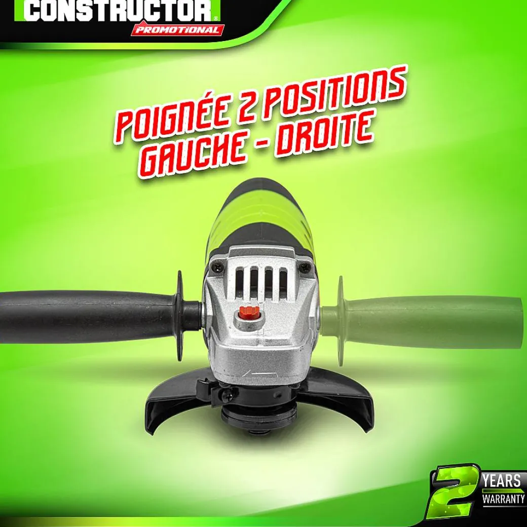 Constructor Promotional - Haakse Slijper 500W - 115Mm|Brico Hot
