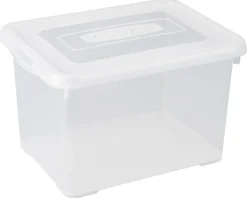 Curver Opbergbox Handy 20L Transparant|Brico Outlet