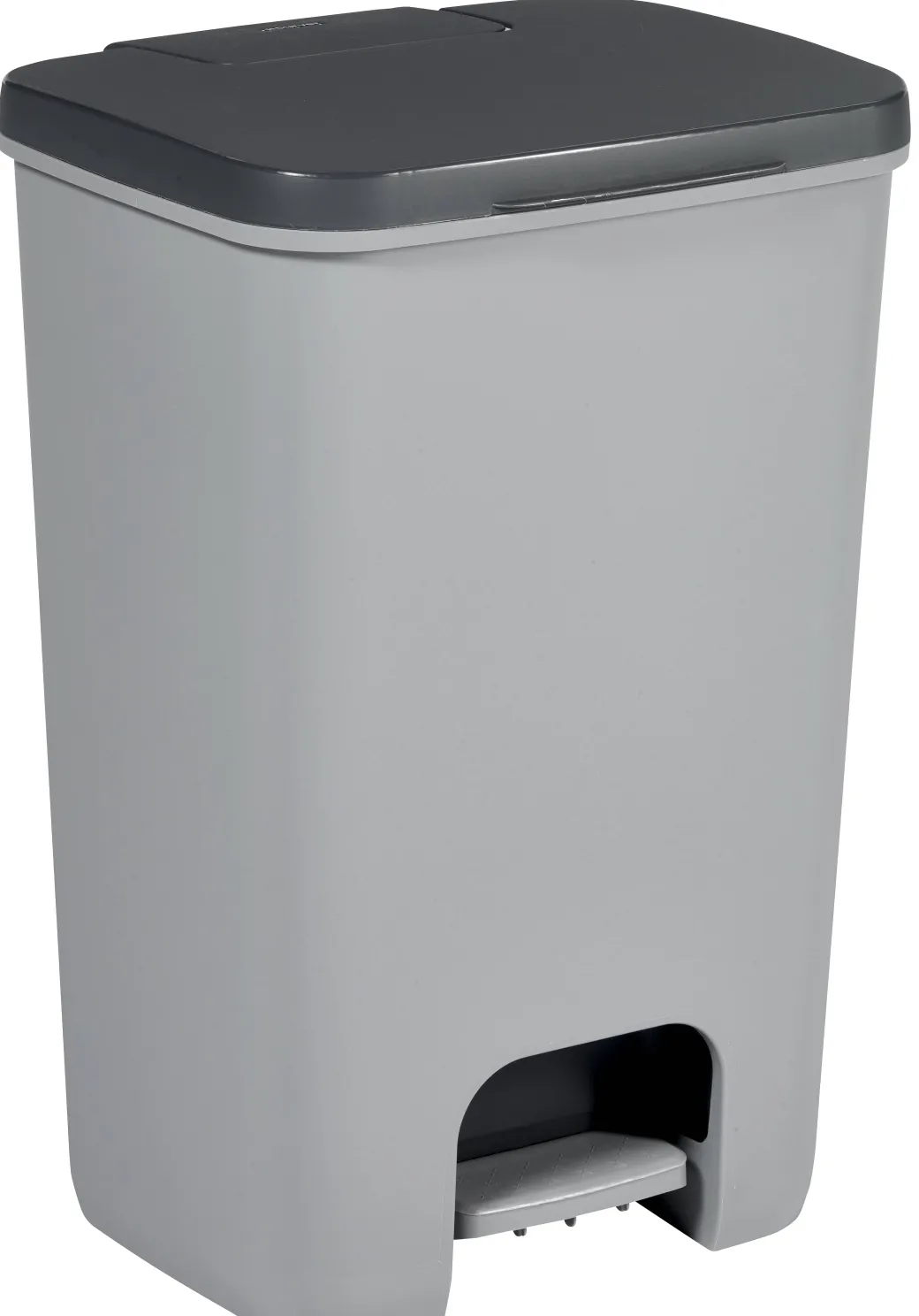 Curver Pedaalemmer Essentials Lichtgrijs Antraciet 40L|Brico
