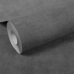 Brico Vliesbehang-Decomode Vliesbehang Concrete Matte Antraciet