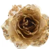 Decoris Bloem Op Clip Goud 14 Cm|Brico