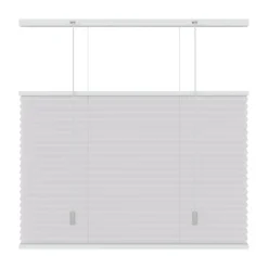 Brico Plissegordijnen-Decosol 6010 Plissegordijn Lichtdoorlatend Wit 120X180Cm