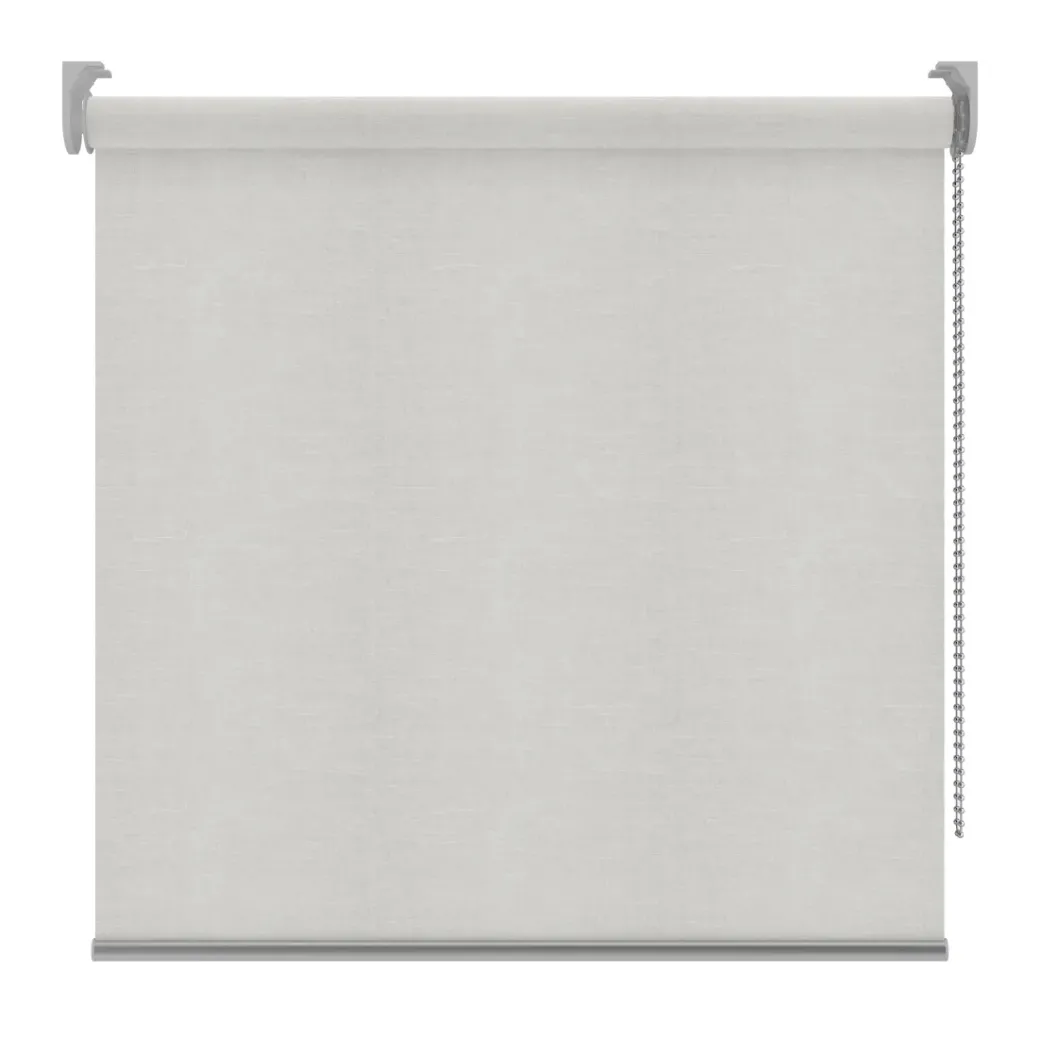 Brico Rolgordijnen-Decosol 3690 Rolgordijn Deluxe Uni Transparant Wit 180X190Cm