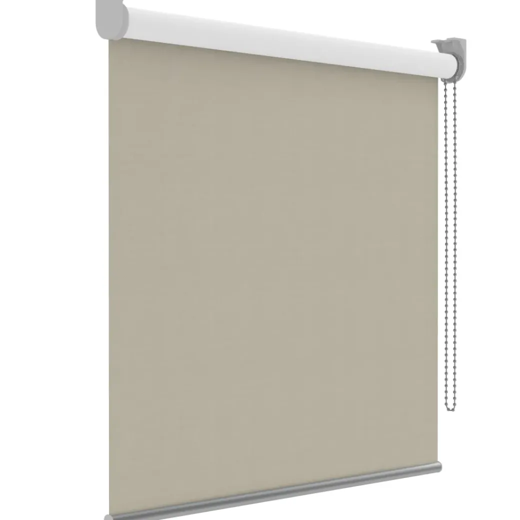 Brico Rolgordijnen-Decosol 3651 Rolgordijn Verduisterend Lux Zand 150X190Cm