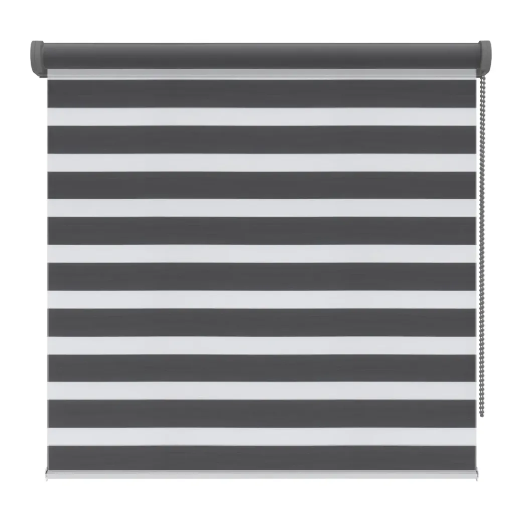 Brico Duo Rolgordijn-Decosol 4502 Roljaloezie Lichtdoorlatend Lux Antraciet 120X210Cm