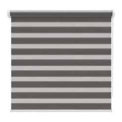 Brico Duo Rolgordijn-Decosol 4309 Roljaloezie Lichtdoorlatend Antraciet 180X210Cm