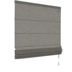 Brico Vouwgordijnen-Decosol 2116 Vouwgordijn Lichtdoorlatend Natural Zwart 180X180Cm