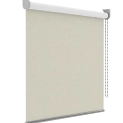 Brico Rolgordijnen-Decosol Rolgordijn Verduisterend 751 Effen Beige 210X190Cm