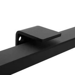Brico Trapleuningen-Design Trapleuning Zwart Rechthoekig - 350 Cm Met 4 Houders