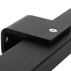 Brico Trapleuningen-Design Trapleuning Zwart Rechthoekig - 350 Cm Met 4 Houders