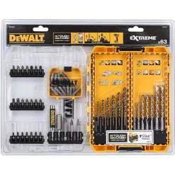 Dewalt Extreme Schroefbit- En Borenset Dt70759-Qz Steen/Metaal 63-Delig|Brico