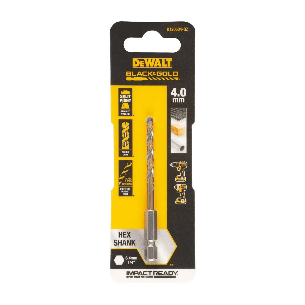 Dewalt Metaalboor Impact B&G Extreme Dt20604-Qz 4Mm|Brico
