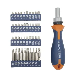 Dexter Gereedschapsset 108 Delig In Koffer|Brico Discount
