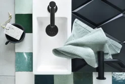 Differnz Fonteinkraan Mix&Match Recht Zwart Mat|Brico Online