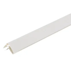 Brico Profielen-Dumaplast Universeel Hoekprofiel Pvc Wit 260 X 4 X 3,5 Cm