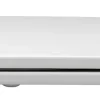 Duneo - Wc-Zitting In Thermohardende Kunststof - Inox Scharnieren - Afklikbaar Met 1 Knop - Soft Close Sluiting - Anti-Bacterieel - D-Vorm - Vorm Aangepast Aan Rechte Wc-Potten - Extra Plat Ontwerp|Brico Online