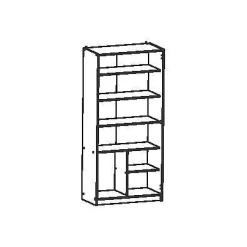 Duraline 2-Deurs Multifunctionele Kast|Brico Sale