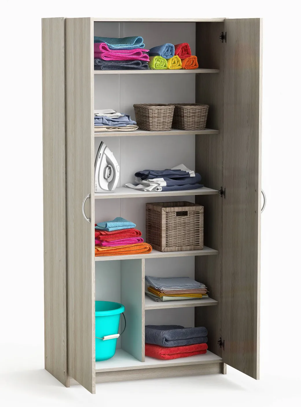 Duraline 2-Deurs Multifunctionele Kast|Brico Sale