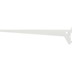 Brico Plankendragers-Duraline F-Drager Enkel Wit 25Cm