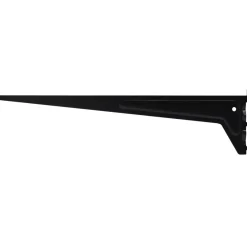 Brico Plankendragers-Duraline F-Drager Enkel Zwart 50Cm