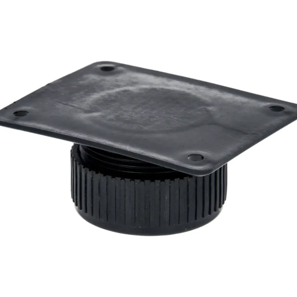 Brico Meubelpoten-Duraline Meubelpoot Verstelbaar Rond Aluminium O4X15-18Cm