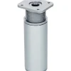 Brico Meubelpoten-Duraline Meubelpoot Verstelbaar Rond Alumimium O4X10-13Cm