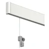 Duraline Phs Click Rail Compleet Creme Wit 200Cm|Brico Online