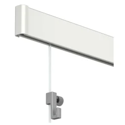 Duraline Phs Click Rail Compleet Creme Wit 200Cm|Brico Online