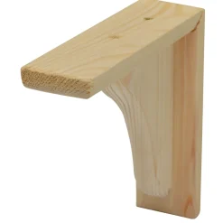 Brico Plankendragers-Duraline Plankdrager Model 18 Naturel Vuren 14,5X14,5Cm