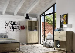 Elements Kast 2 Laden Eik|Brico New