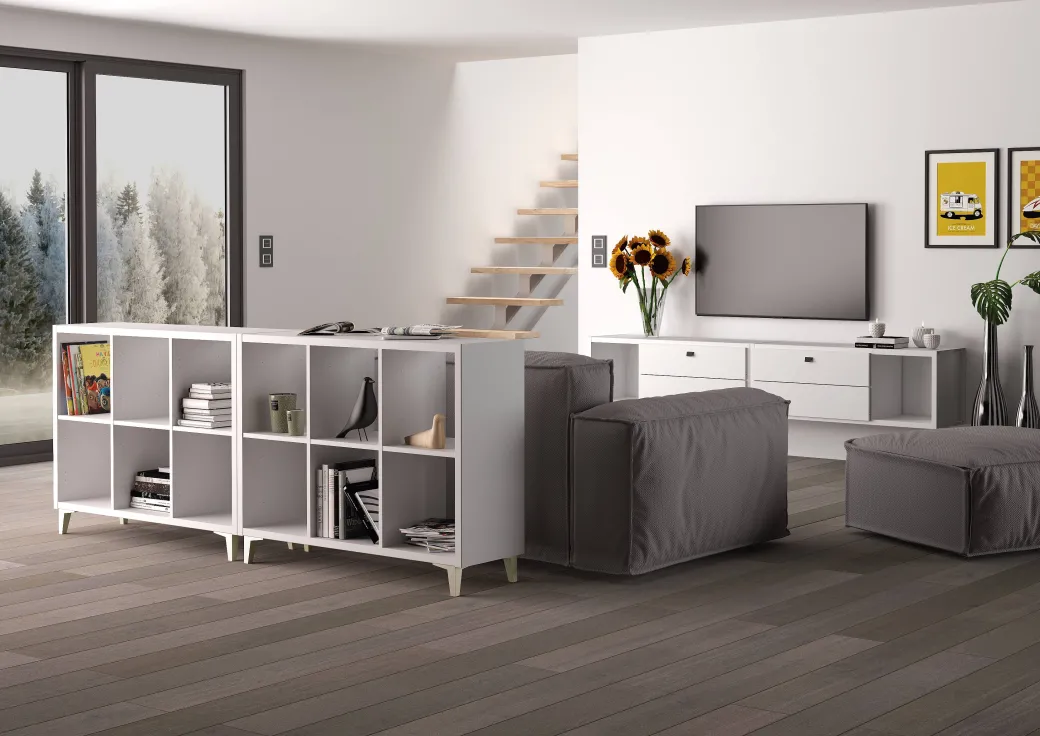 Elements Kubus Kast Eik 4X2|Brico Sale