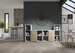 Elements Kubus Kast Wit 3X3|Brico New
