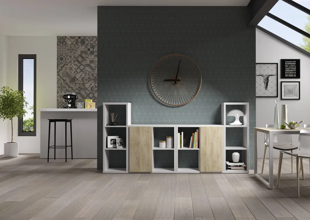 Elements Kubus Kast Wit 3X3|Brico New