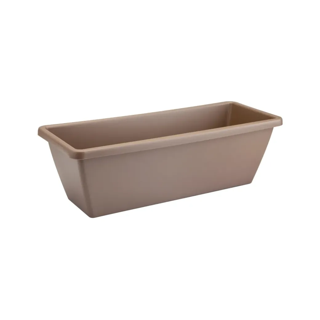 Brico Plantenpotten En -Bakken-Elho Balkonbak Barcelona 70Cm Taupe