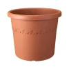 Brico Plantenpotten En -Bakken-Elho Bloempot Algarve Cilindro Rond Wielen O48Cm Terra