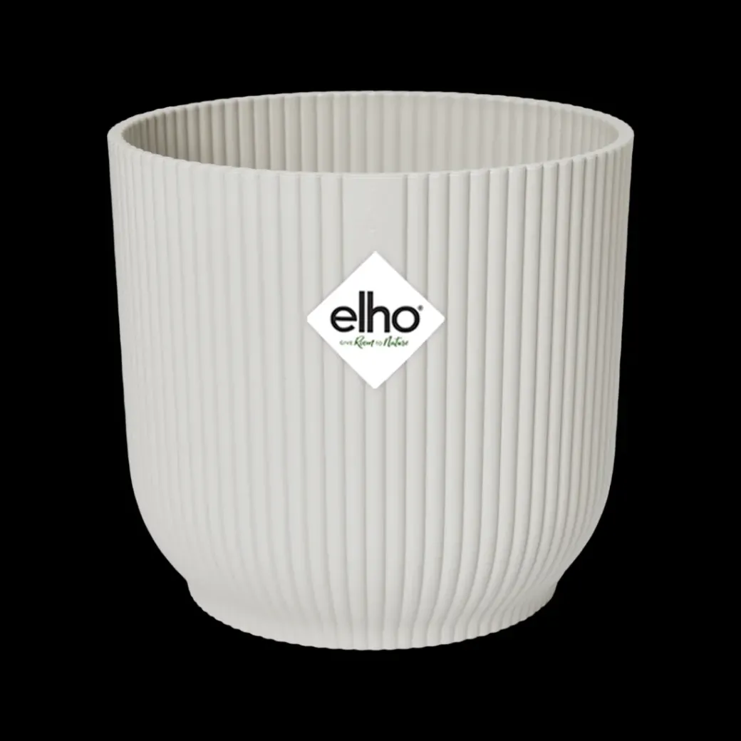 Brico Plantenpotten En -Bakken-Elho Bloempot Vibes Fold Rond O30Cm Wit