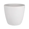 Brico Plantenpotten En -Bakken-Elho Brussels Rond Wielen O47Cm Wit