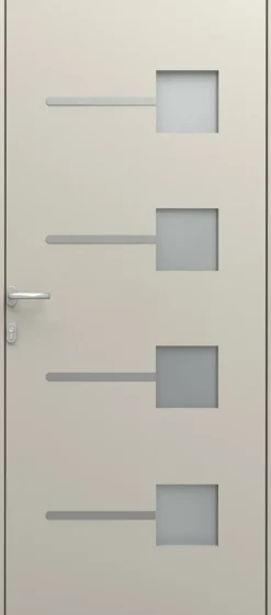 Brico Voordeuren-Elsealu Voordeur Soria Zijdegrijs 218X96Cm