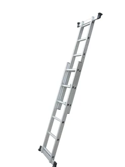 Escalo Combinatie Stelling Ladder Multi+ 2X6-Treeds|Brico Outlet