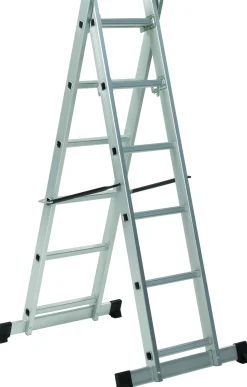 Escalo Combinatie Stelling Ladder Multi+ 2X6-Treeds|Brico Outlet