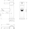 Essebagno Fonteinmengkraan Luisa Rood|Brico Outlet