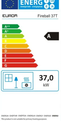 Brico Warmtekanonen<Eurom Warmtekanon Fireball 37Kw Petroleum/Diesel