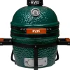 Brico Keramische Barbecue-Eviq Kamado 13" Keramische Barbecue Groen